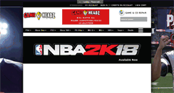 Desktop Screenshot of gogameheadz.com